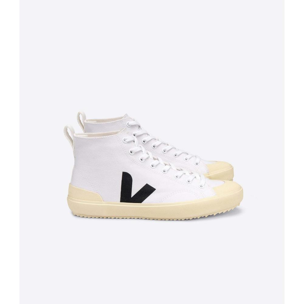 White Women\'s Veja NOVA HT CANVAS Shoes | AU 541KOR